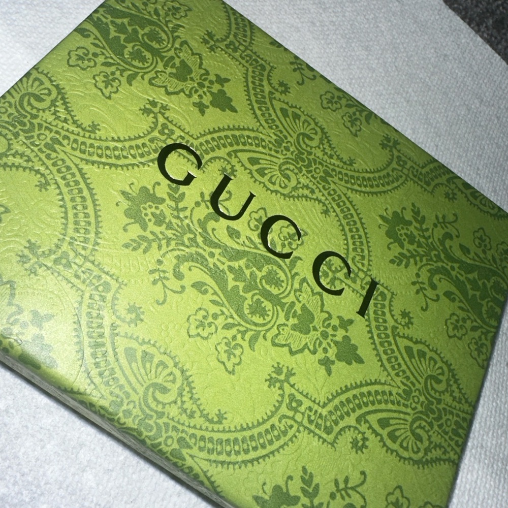 Gucci Green Pocket Square